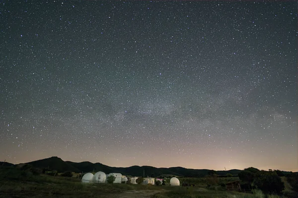 Toskana 'daki amatör astronomi sitesi
