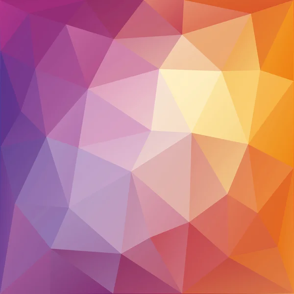 Multicolored low polygon mosaic background, vector design, creative background, templates design — Stock Vector