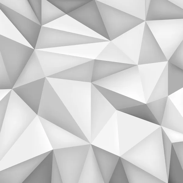 Bas fond de formes de polygone, mosaïque triangles, conception vectorielle, fond créatif, conception de modèles, papier peint gris — Image vectorielle