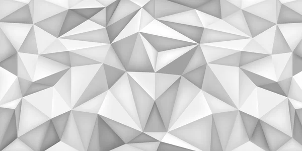 Baixo polígono formas fundo, triângulos em mosaico, design vetorial, fundo criativo, modelos de design, papel de parede cinza — Vetor de Stock