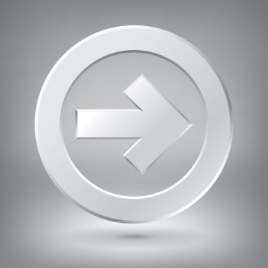 Birim minimalist oku, oku daire, iş projeniz için en iyi eleman vektör, vektör tasarım şarkı