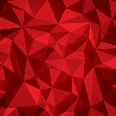 tasarlamak vektör geometri arka plan, kırmızı uçak