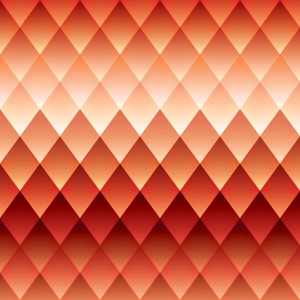 Fond rouge, losange motif, gradients de maille, fond vectoriel — Image vectorielle