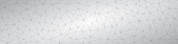 抽象的な背景、形状、線と点、大きなパノラマ — ストックベクタ