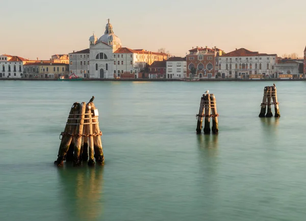 Kilátás Giudecca Sziget Velencében — Stock Fotó