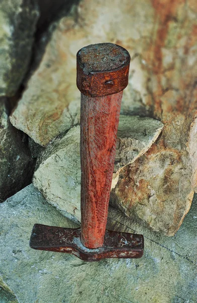 Old  Construction hammer — Stock Photo, Image