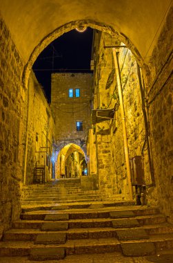 The street with arches