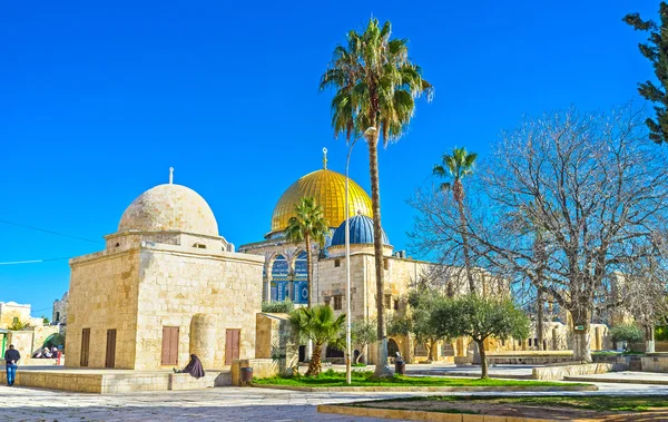 A arquitetura islâmica em Jerusalém — Fotografia de Stock