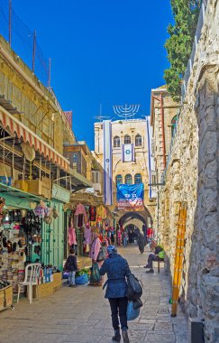 The way to Damascus Gate