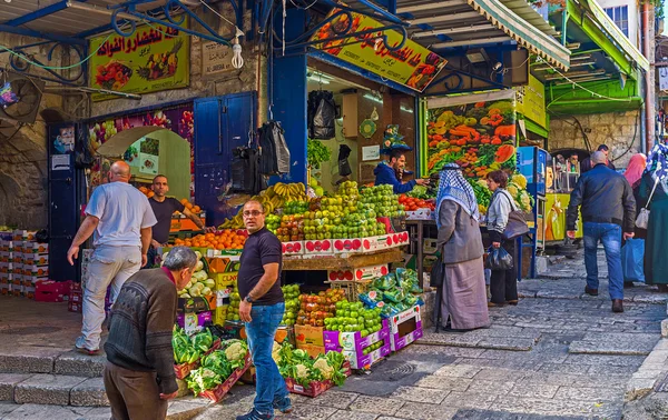 Visita del Bazar Árabe — Foto de Stock