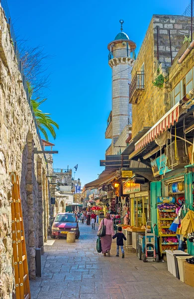 The market in old city — Stock Photo, Image