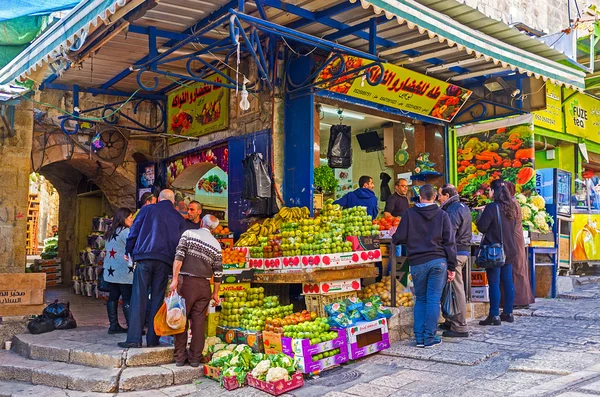 Las frutas frescas en el mercado — Foto de Stock