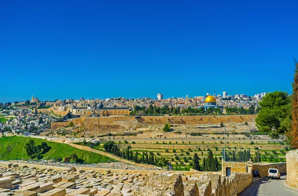 Los montes de Jerusalén — Foto de Stock