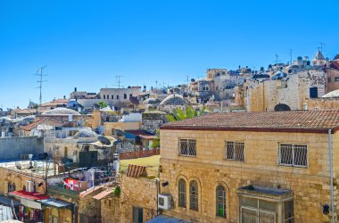 The housing of the Muslim Quarter