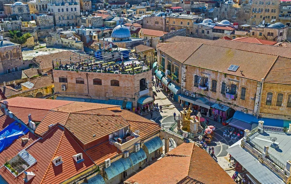 Los tejados de la ciudad vieja — Foto de Stock