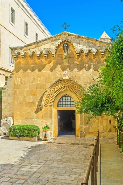 The churches of Via Dolorosa — 图库照片