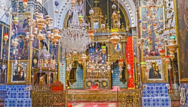The interior of St James Cathedral