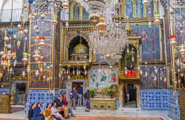 The Armenian Church in Jerusalem clipart