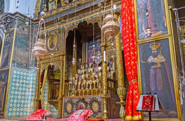 The altar of the St James Cathedral