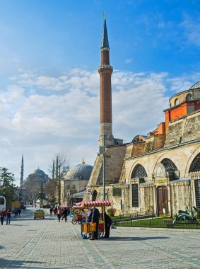 Istanbul minarelerinin