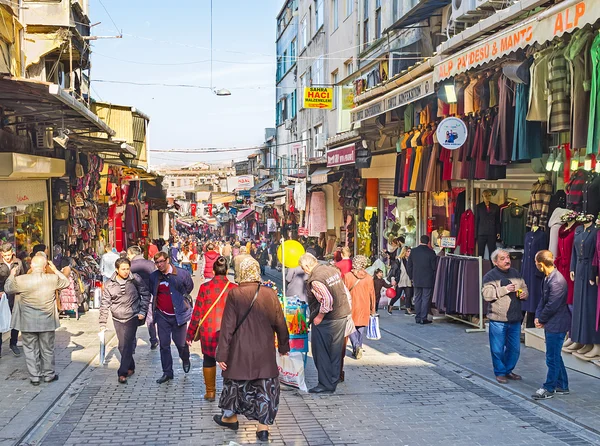 La amplia calle del mercado — Foto de Stock