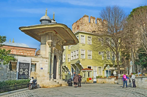 Das mittelalterliche Türkische Tor — Stockfoto