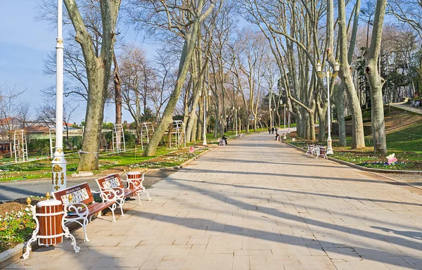 Relaxar no parque — Fotografia de Stock