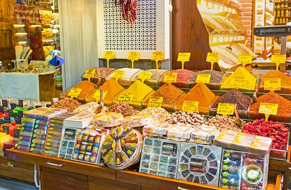 The spices in Istanbul — Stock Photo, Image