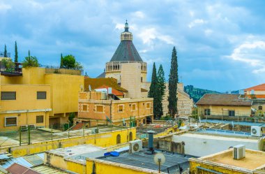 The roofs of Nazareth clipart