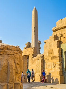 The ancient obelisk clipart