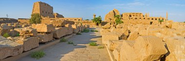 Panorama of the Temple ruins