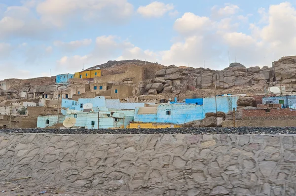 A aldeia pobre do Alto Egito — Fotografia de Stock