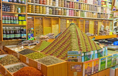 The landmark in the spice shop