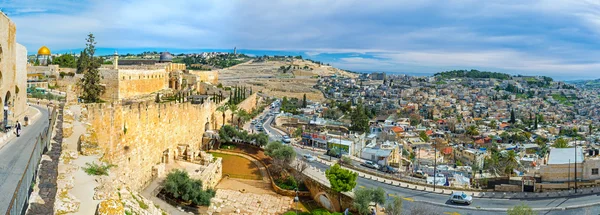 La Jerusalén medieval — Foto de Stock