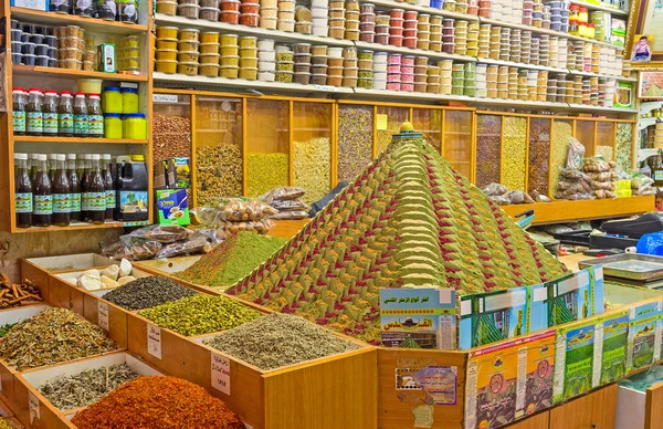 The landmark in the spice shop — Stockfoto