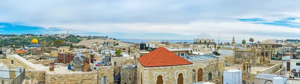 Panorama of Jerusalem's roofs — Stock Photo, Image