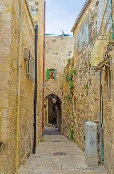 In de Armeense wijk van Jeruzalem — Stockfoto