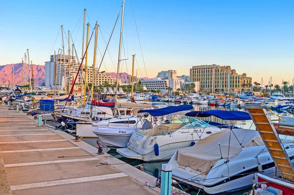 The white yachts — Stock Photo, Image