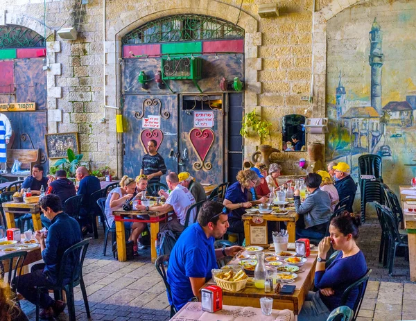 O jantar em Jaffa — Fotografia de Stock