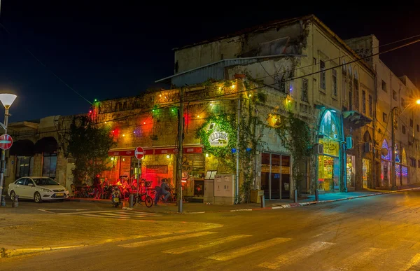 The colorful lights of Jaffa — Stock Photo, Image