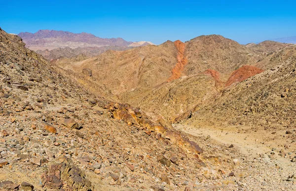 Kayaların arasındaki patika