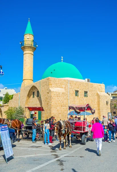 The Sea Mosque of Acre — Stock Photo, Image