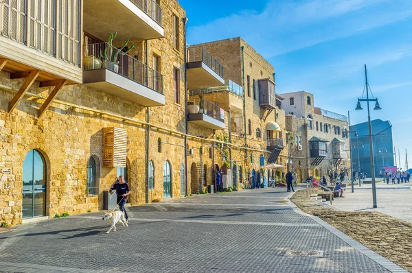 Ao lado do porto de Jaffa — Fotografia de Stock
