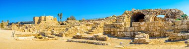 Caesaria açık hava müzesinde Panoraması