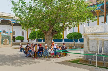 Şeyh Naqshband Mausoleum aile dua