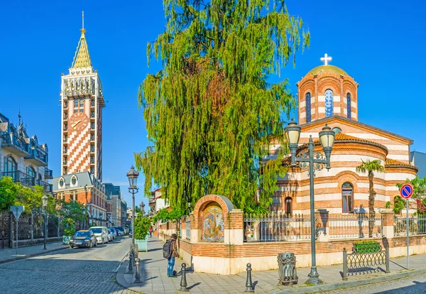 Panorama da rua Batumi — Fotografia de Stock