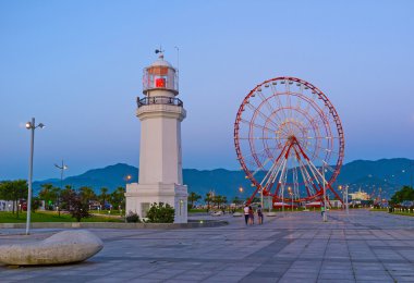 Batum eğlence parkında