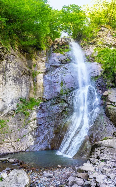 The scenic waterfall in Ajara — Stock Photo, Image