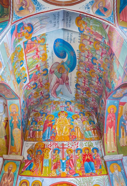 Die Wandmalereien in der Kirche von Oberbethlehem — Stockfoto