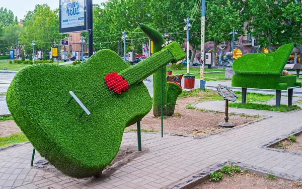 The green installation — Stock Photo, Image